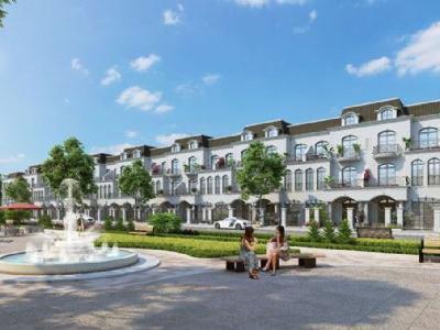 Cho thuê shophouse Quý Tộc hướng Tây Bắc Vinhomes Royal Island Hải Phòng, view công viên siêu đẹp